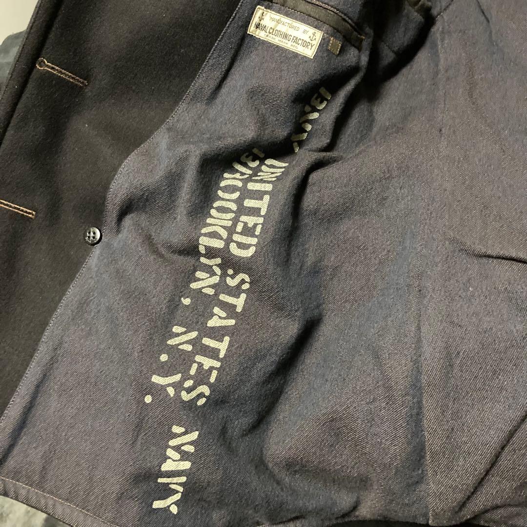 ジャケット・アウター FREEWHEELERS & CO. U.S.NAVY OVERCOAT