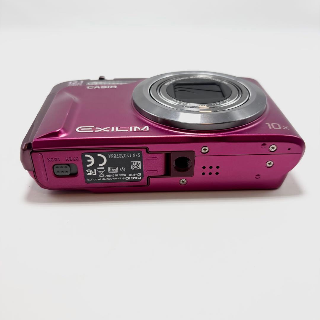 極美品】【付属品完備】CASIO EXILIM EX-H10 ピンク 本当に