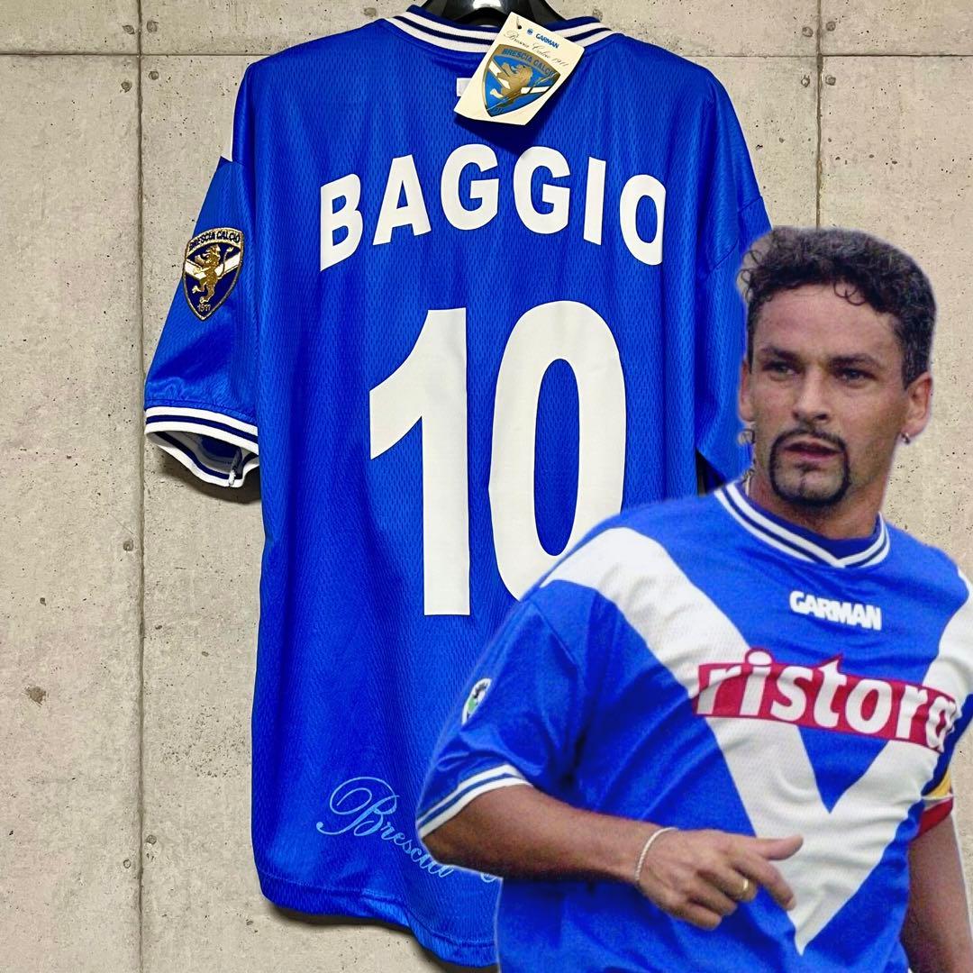 新品/タグ付き】00/01 ブレシア ♯10ロベルト・バッジョ【Lサイズ