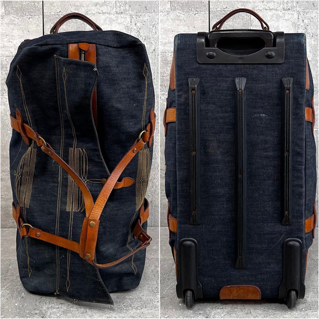 希少 KAPITAL キャピタル デニム キャリーケース キャリーバッグ