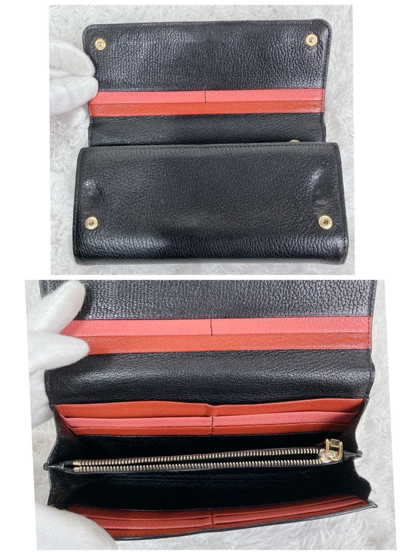 たまこ 様専用ミュウミュウ 長財布 フラップ マドラスレザー バイ