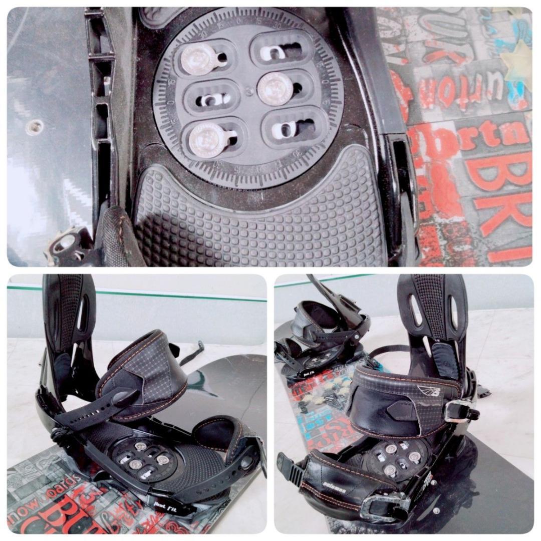 スノーボードセット バートン クラッシュ 板 スノボ N1657 スノーボード