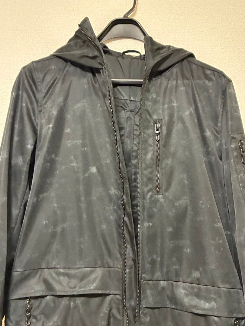 シェラック/SHELLAC ムラ柄モッズコート