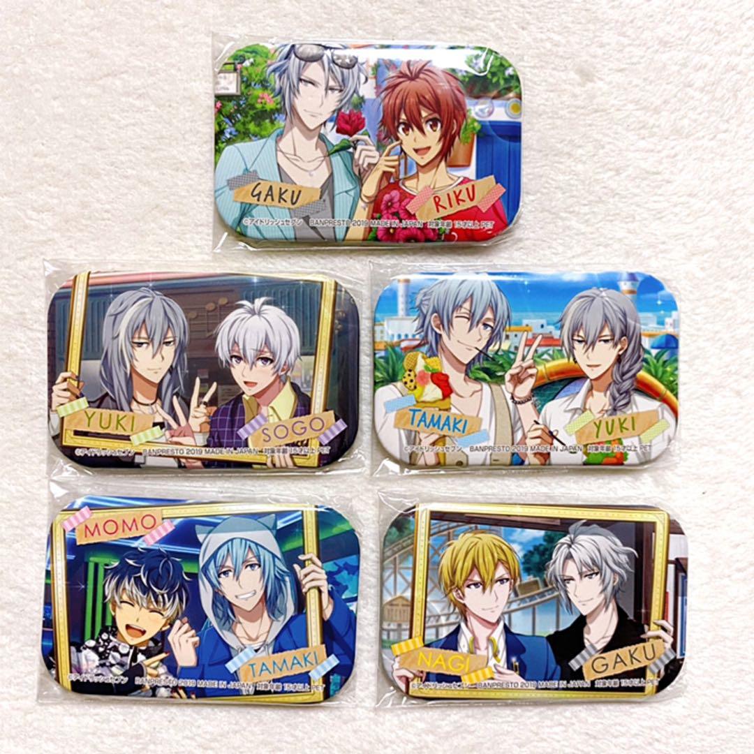 アイドリッシュセブン アイナナ シャッフルトーク 缶バッジ 5点セット