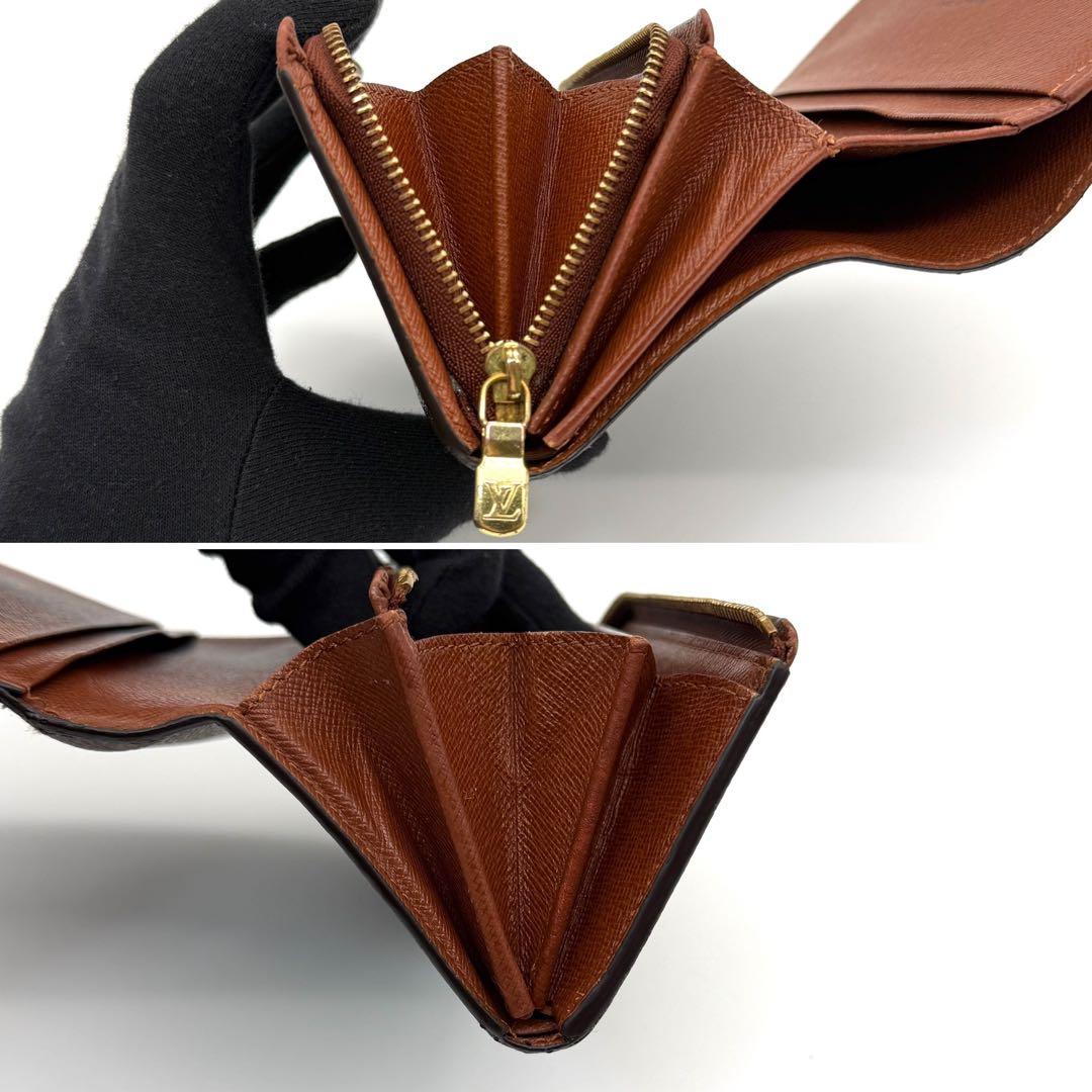 美品】ルイヴィトン モノグラム ポルトモネ ビエ トレゾール L字 財布