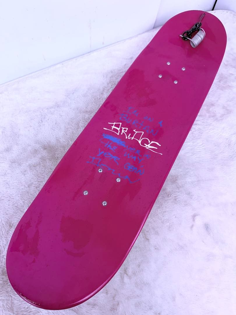 希少 BURTON スノーデッキ BRIDGE 未使用保管品 純正シート付 - メルカリ