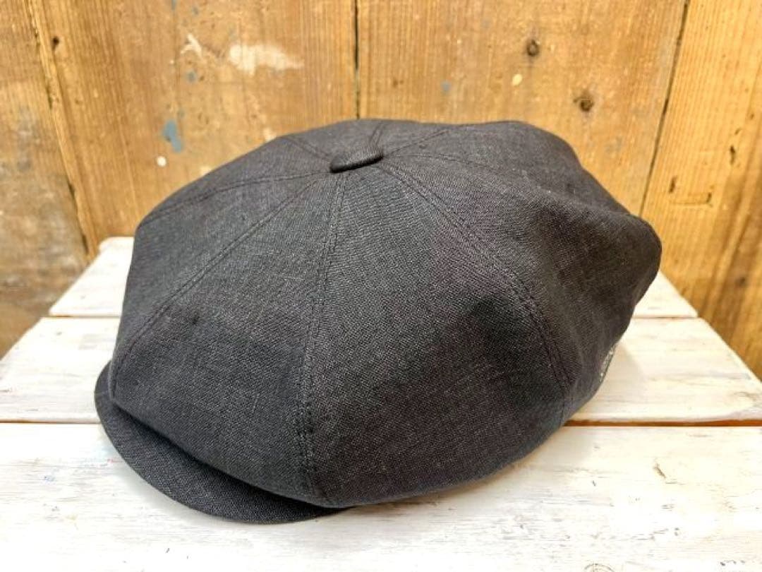 Stetson ステットソン リネンシャンブレー キャスケットBK-XL/日本製