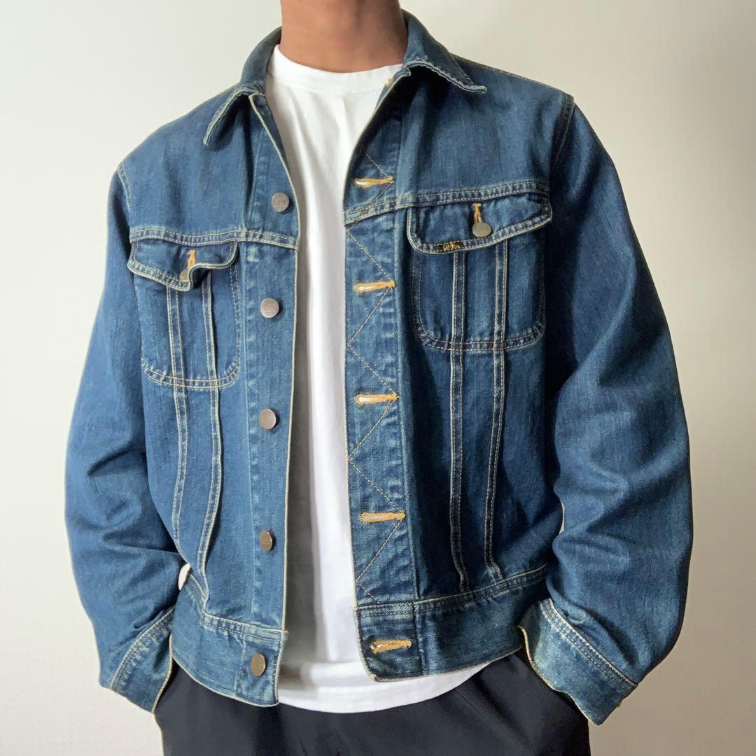 90s Lee 101j復刻 0411 トラッカージャケット L日本製 デニム