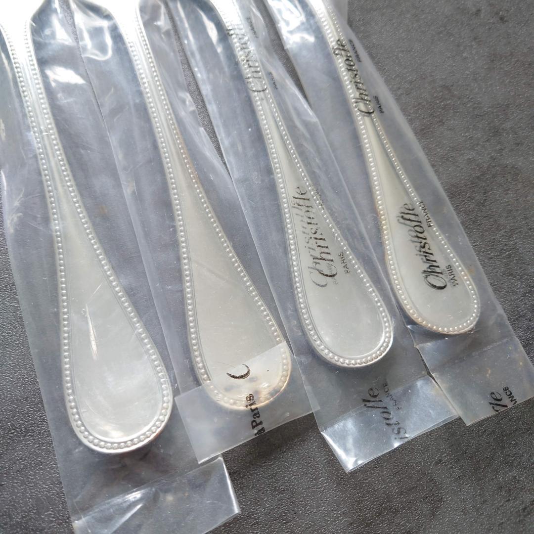 クリストフル パール 未開封 テーブルフォーク 4点 - メルカリ