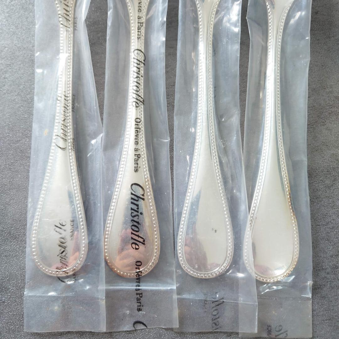 クリストフル パール 未開封 テーブルフォーク 4点 - メルカリ