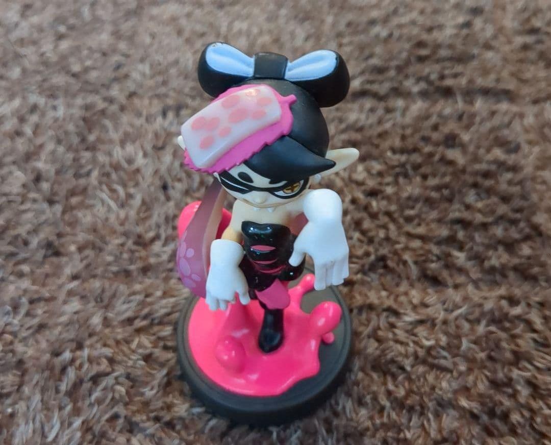 スプラトゥーン アミーボ ライムグリーン オレンジイカ パープルボーイ