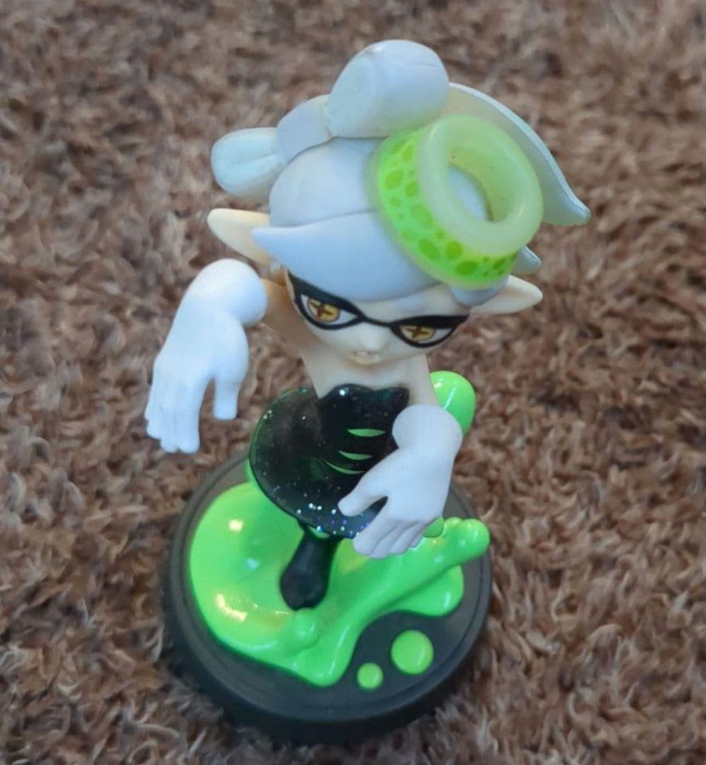 スプラトゥーン アミーボ ライムグリーン オレンジイカ パープルボーイ