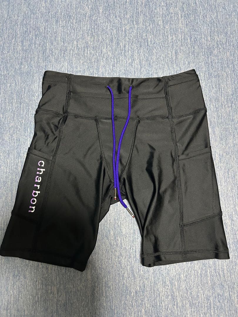 10 POCKETS LOGO SHORT LEGGINGS シャルボン - メルカリ