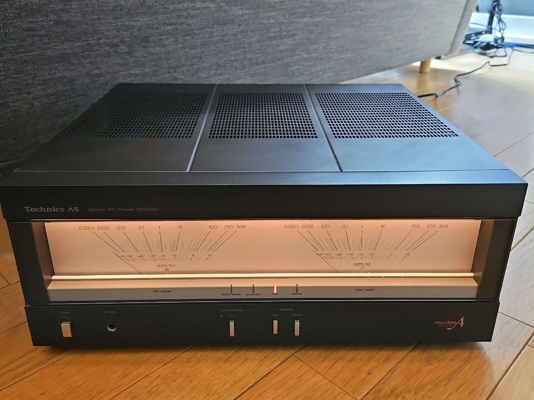 Technics SE-A5 パワーアンプ メーター表示付き Technics SE-A5 Technics power amplifier. | eBay