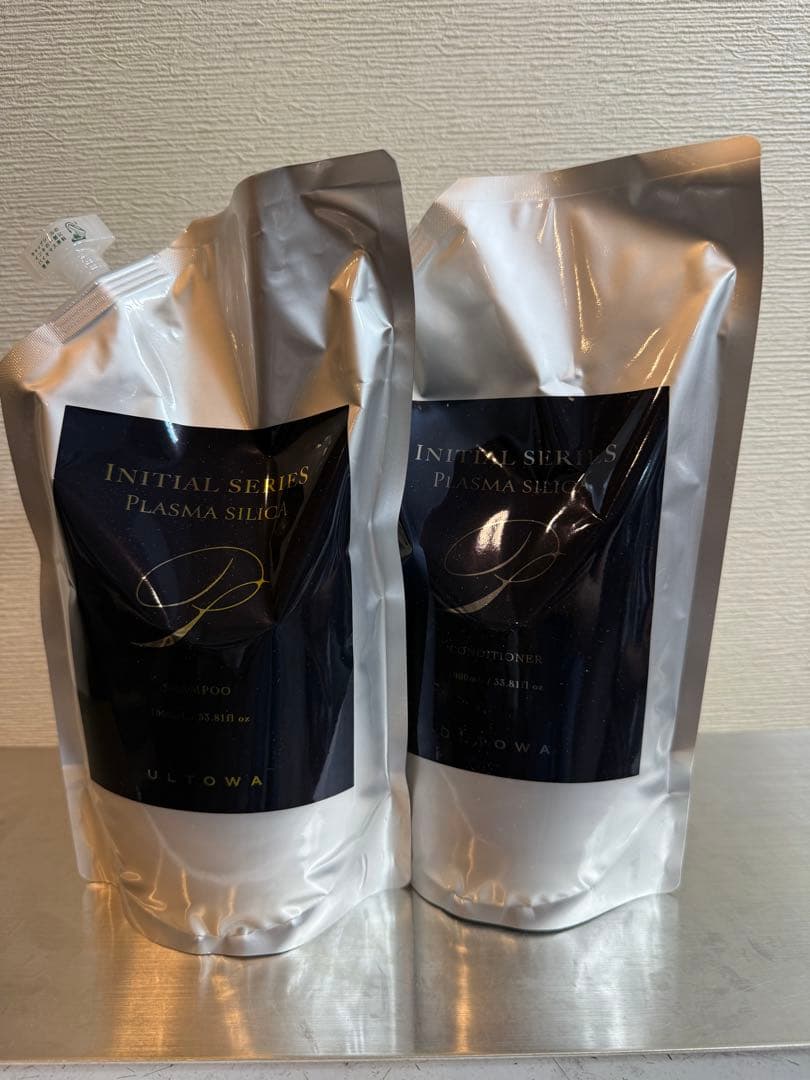 ウルトワ　シャンプートリートメント　1000mlセット ULTOWA(ウルトワ) イニシャルシリーズ プラズマシリカシャンプー