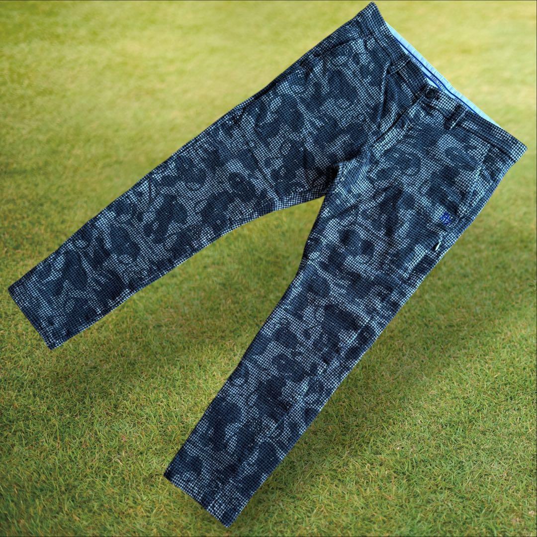 限定モデル】パーリーゲイツ パンツ ウール素材 スヌーピーコラボ 5 L〜XL