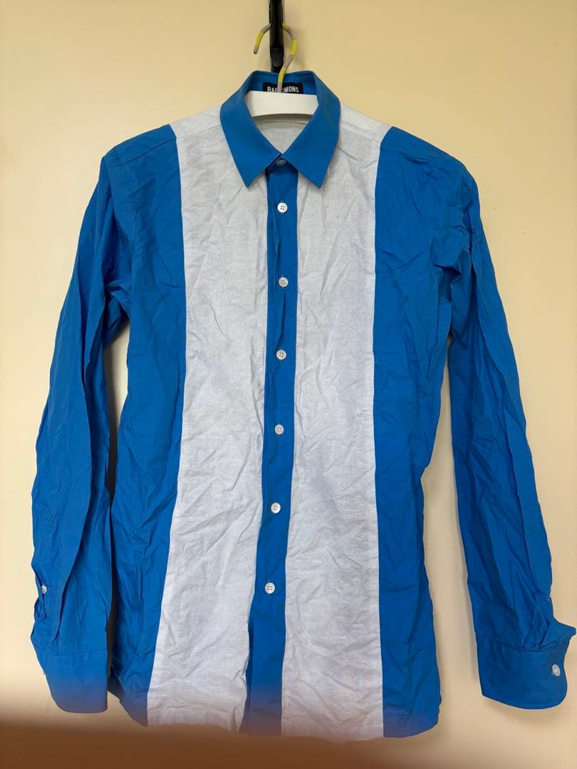 RAF SIMONS 長袖シャツ【46】　ラフシモンズ RAF SIMONS (ラフシモンズ) ワッペン付きシャツ | YOKOAUNTY