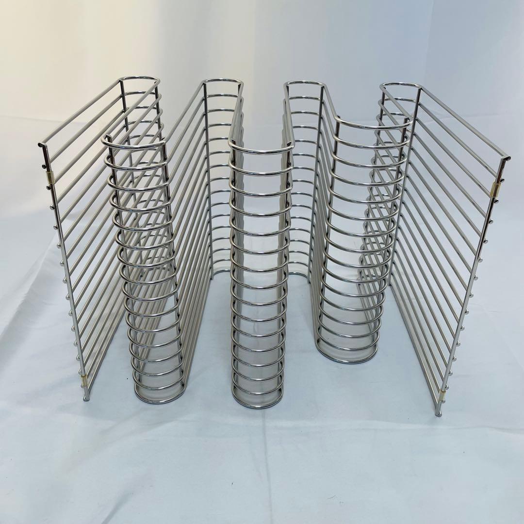 AYTM Curva マガジンラック シルバー