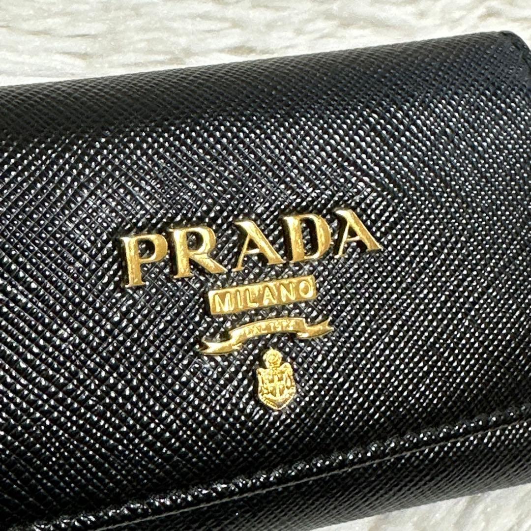 megane様専用 未使用級✨PRADA キーケース 4連 サフィアーノ