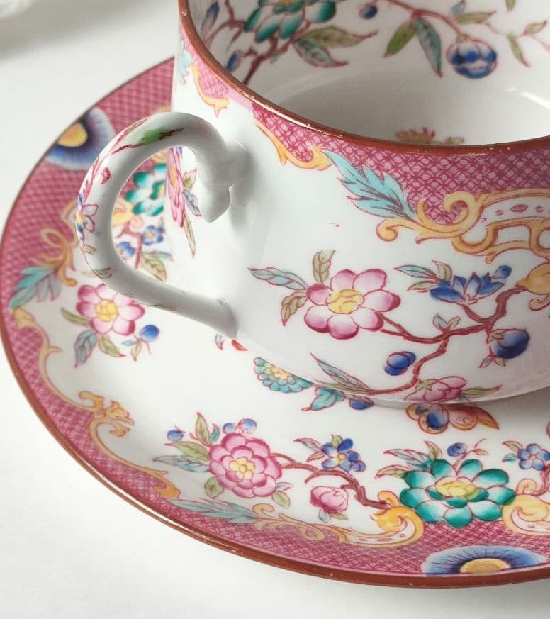 希少 美品 サルグミンヌ ミントン ショコラカップ フランス