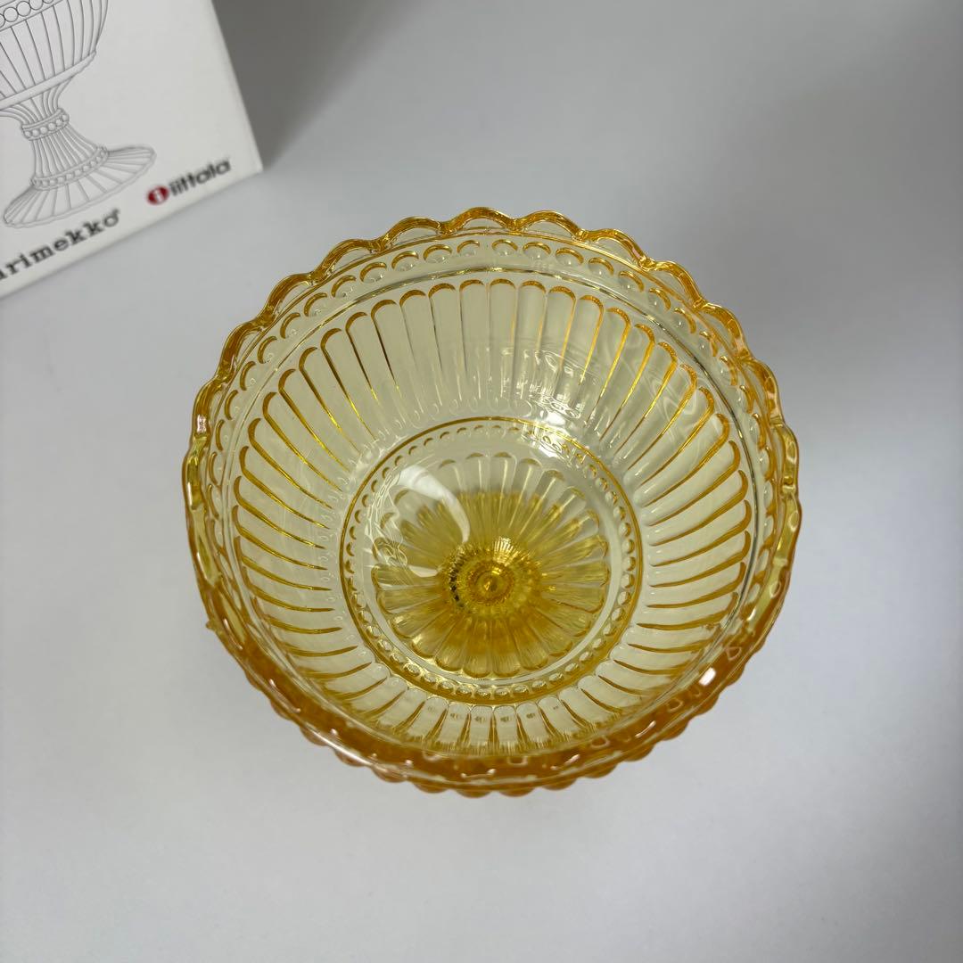 marimekko マリメッコ　イッタラ　マリボウル　L レモン　15.5cm