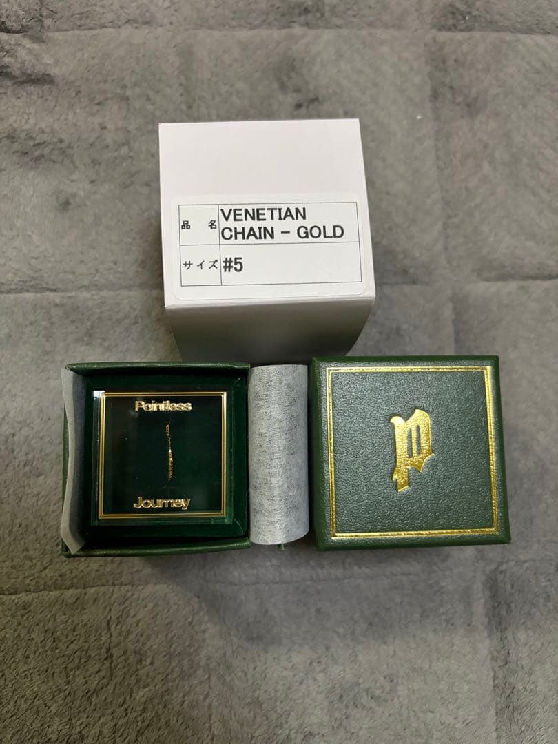 pointlessjourney VENETIAN CHAIN - GOLD
