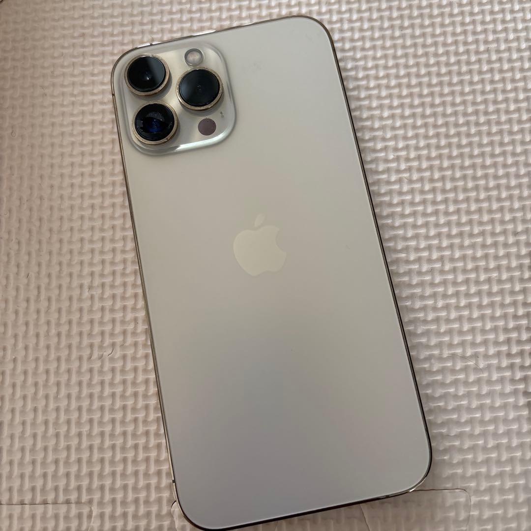 Apple iPhone 13 Pro Maxシルバー 本体 カメラ破損 iPhone 13 Pro Max Gold CRACKED Back Housing Replacement Apple OEM