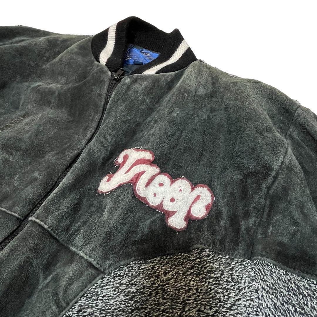 希少 TROOP ma1 ブルゾン ニット ビンテージ レア ファッション メンズ