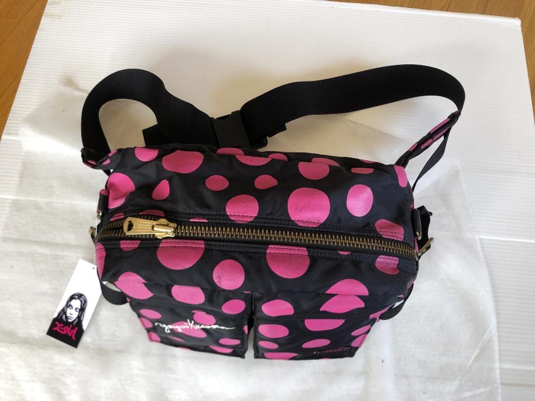 良品 ポーター 草間彌生 2way ウエスト ポーチ ボディーバッグ 旅行