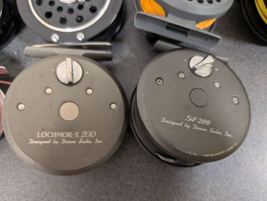 中古リールまとめセット フライリール Evolution -F056