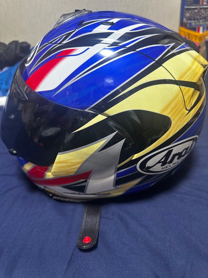 アライ RX-7RR4キタガワ 北川圭一 選手レプリカフルフェイスヘルメット