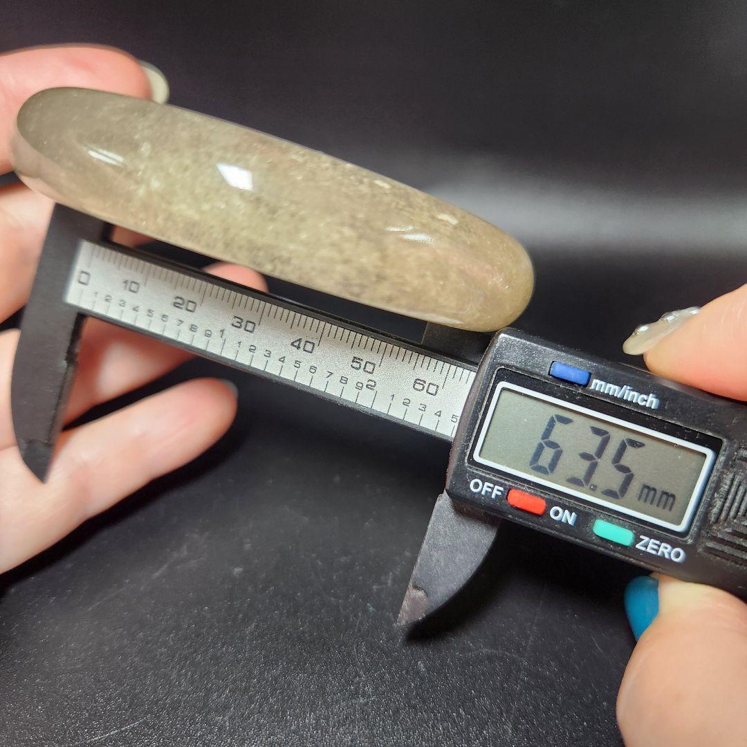 激レア！【新品】天然リビアングラス バングル ☆ 安心の鑑別つき