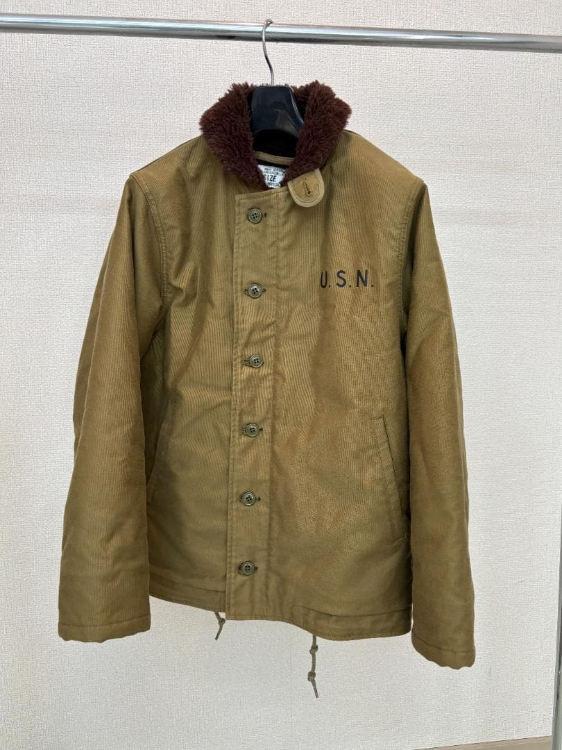 HOUSTON ヒューストン アルパカ N-1 デッキジャケット 38 クーポン除外※【HOUSTON / ヒューストン】ALPACA N-1 DECK JACKET