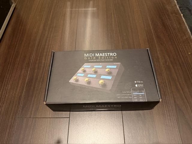 ギター MIDI Maestro Gold Edition Singular Sound MIDI Maestro Control Pedal - Gold Edition