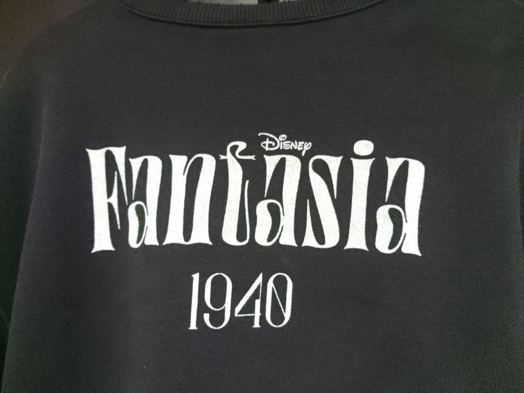 古着 Disney FANTASIA ミッキーマウス スウェットM(XL位) - メルカリ