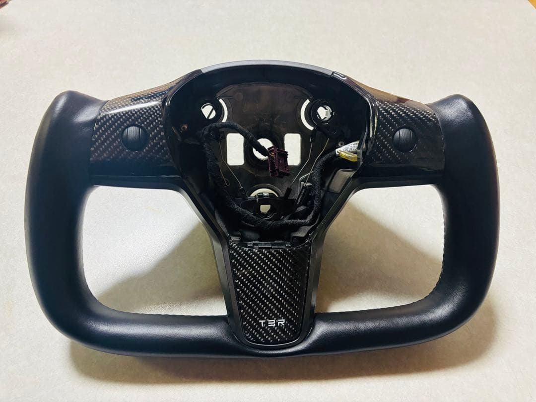 テスラ ヨークステアリン　ハンドル　TESLA TBR モデル3 モデルY テスラ ヨークステアリン ハンドル TESLA TBR モデル3 モデルY テスラ