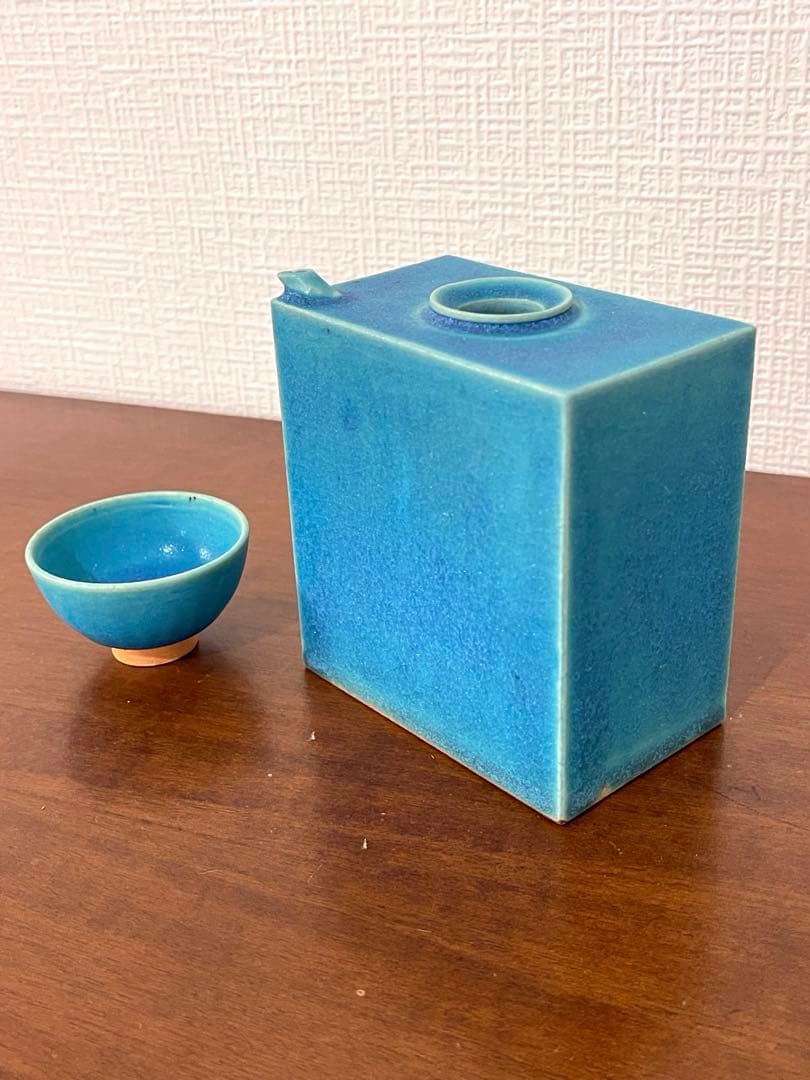 美品】大嶺工房（大嶺實清）酒器一式 ぐい呑 やちむん 沖縄 焼物 泡盛