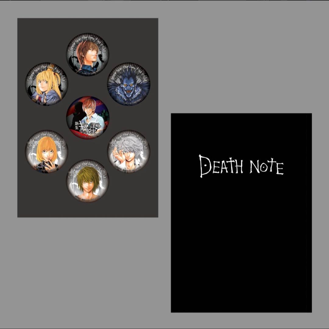 death note デスノート 缶バッジリアル脱出ゲームフェスティバル2024