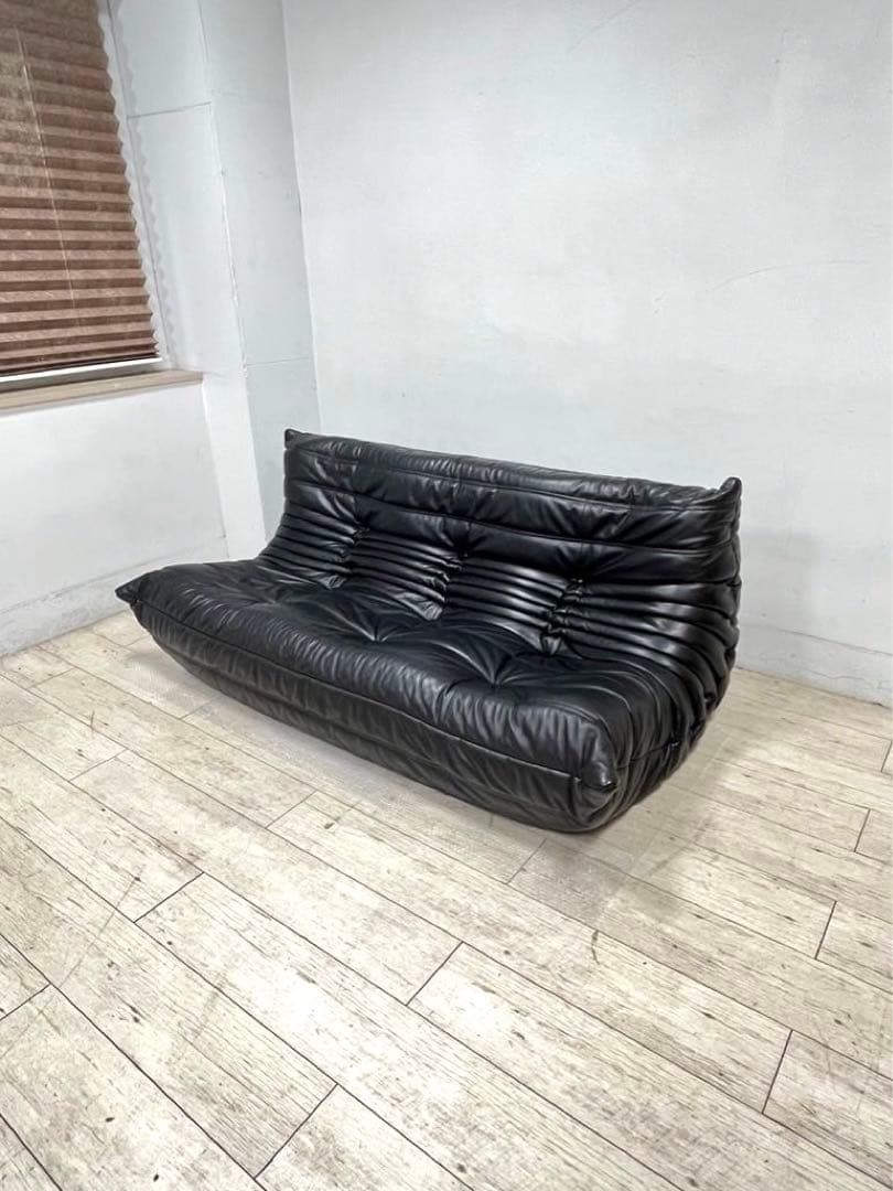 展示極美品】 ligne roset Togo リーンロゼトーゴ 総本革 - メルカリ