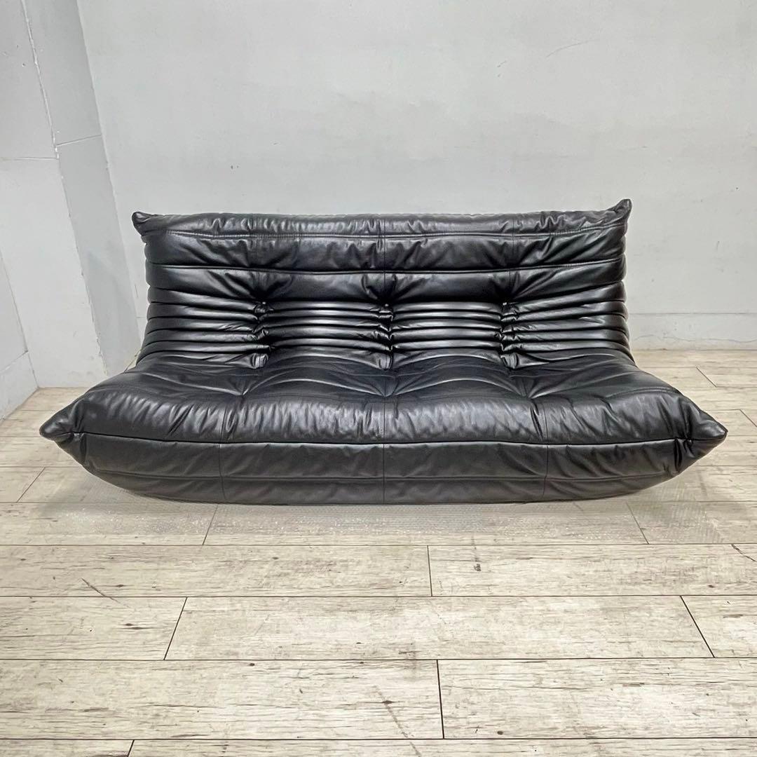 展示極美品】 ligne roset Togo リーンロゼトーゴ 総本革 - メルカリ