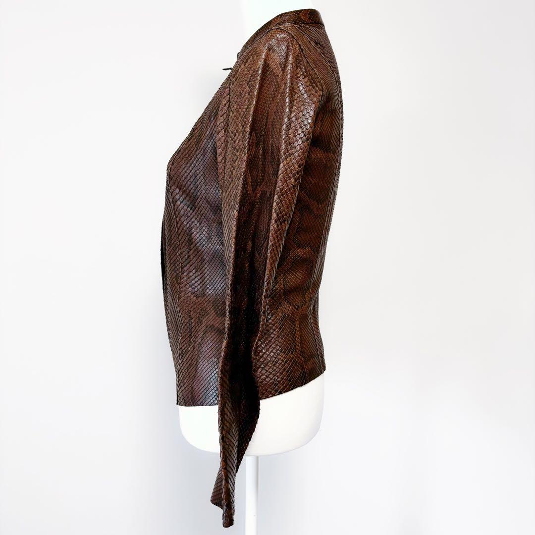 限定値下げ】希少 アイザックセラム ジャケット ライダース スネーク