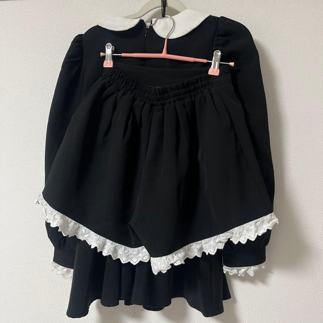 pium ピウム コットンフリルドーリー長袖セットアップ 人気