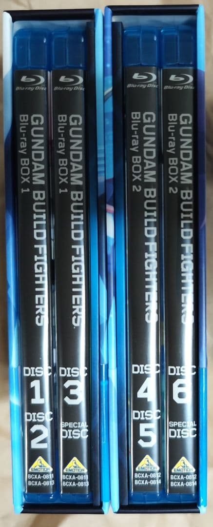 な*べ様 中古 ガンダムビルドファイターズ Blu-ray BOX1＆2 視聴確