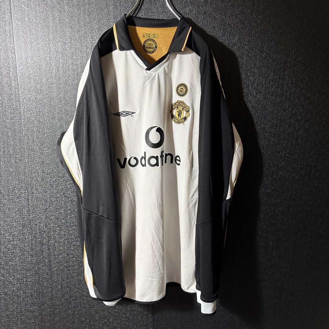☆マンU】 UMBRO サッカー 100周年記念 ユニフォーム ☆リバーシブル