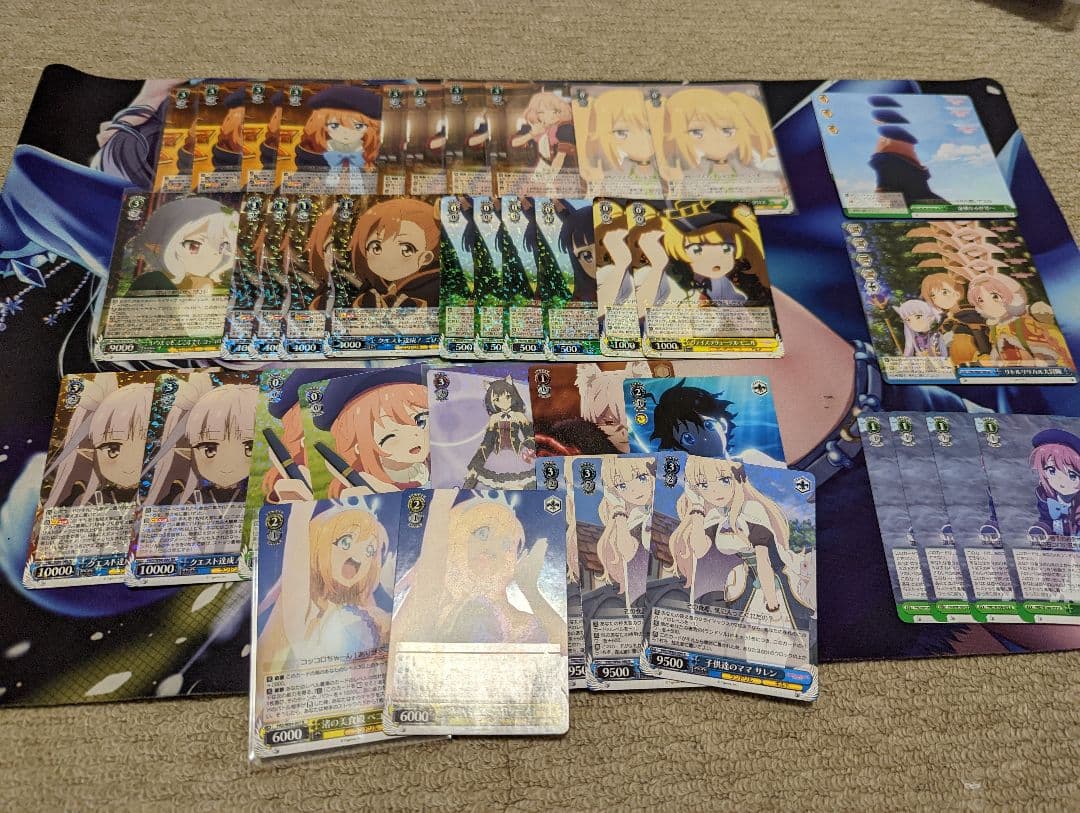 ヴァイスシュヴァルツ プリコネ デッキ(おまけカード＋スリーブ付き