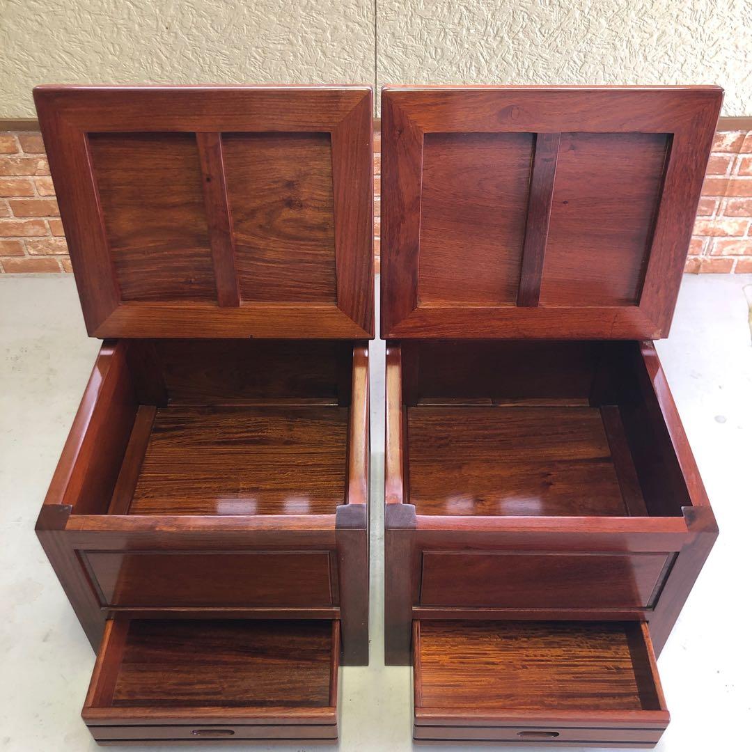 民藝家具　囲炉裏チェア(1/2)　座面下収納・引出し付き 民藝家具 囲炉裏チェア(1/2) 座面下収納・引出し付き