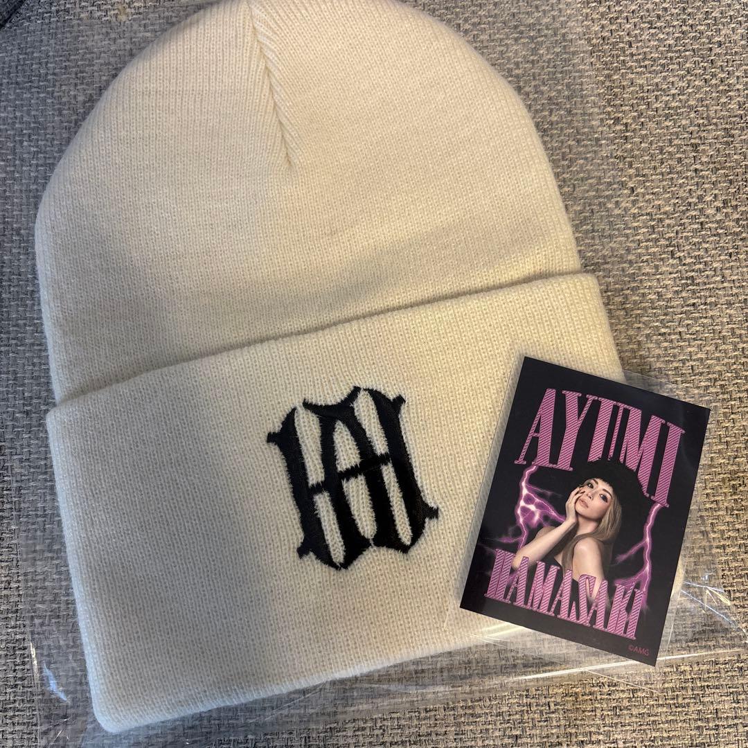 浜崎あゆみ MFC Store コラボ ビーニー ニット帽