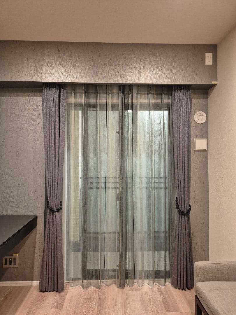 レース&カーテン◇2枚1組◇W89×H215◇フジエテ◇D-2504KA3 - メルカリ