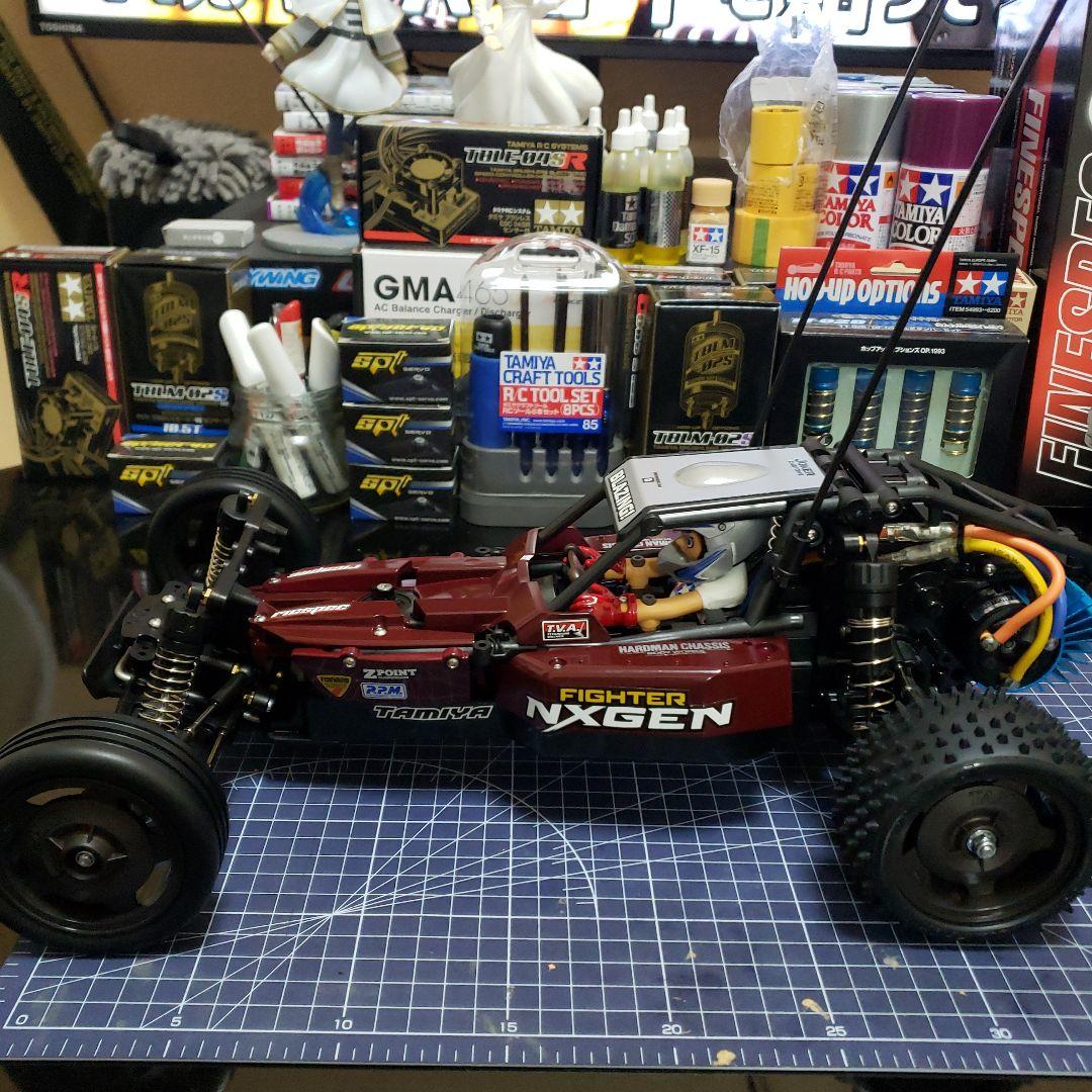 タミヤ 2025 DT04 ファイターネクスジェン カスタム ブラシレスセット