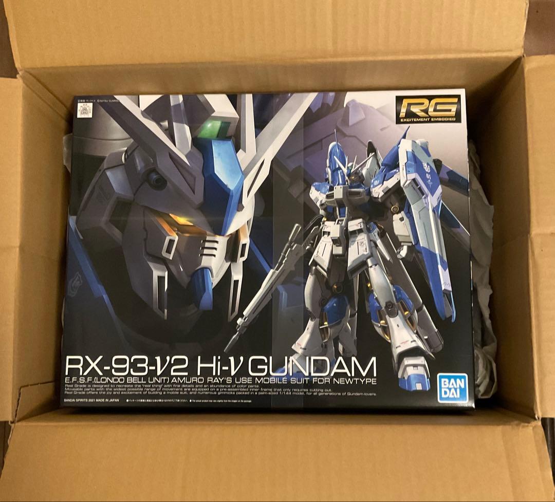 RG RX-93-V2 Hi-ν Gundam Hi-V Gundam RX-93-V2 RG 1/144 Bandai | eBay